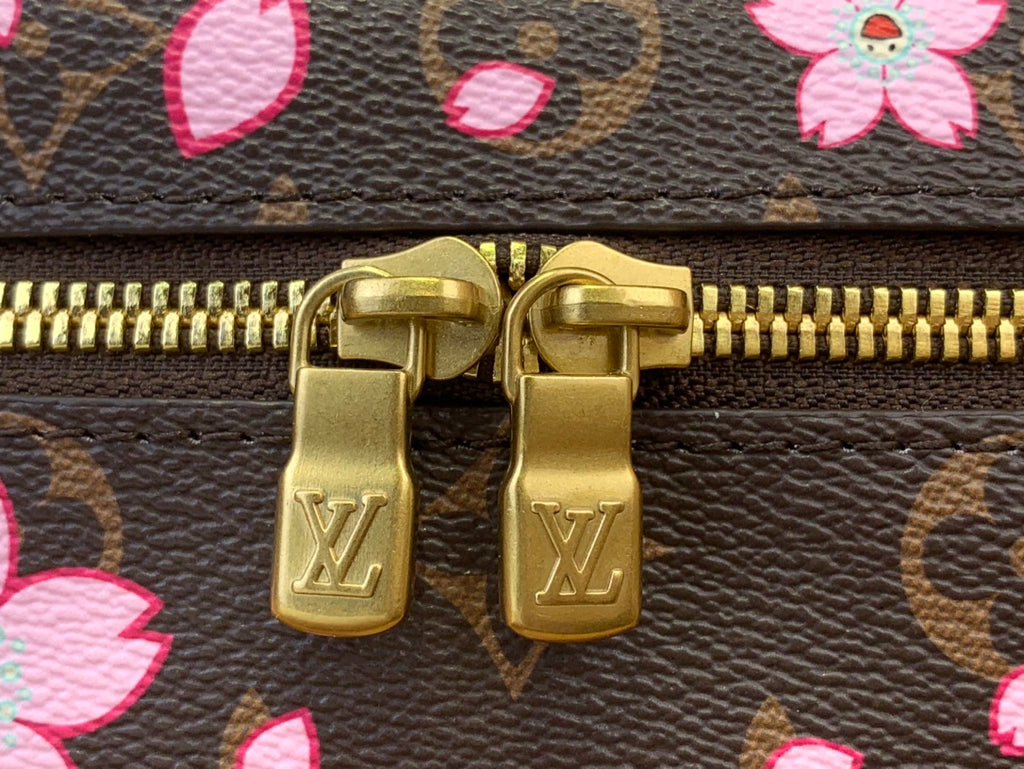 Nice Vanity Case - Cherry Blossom Monogram Bag