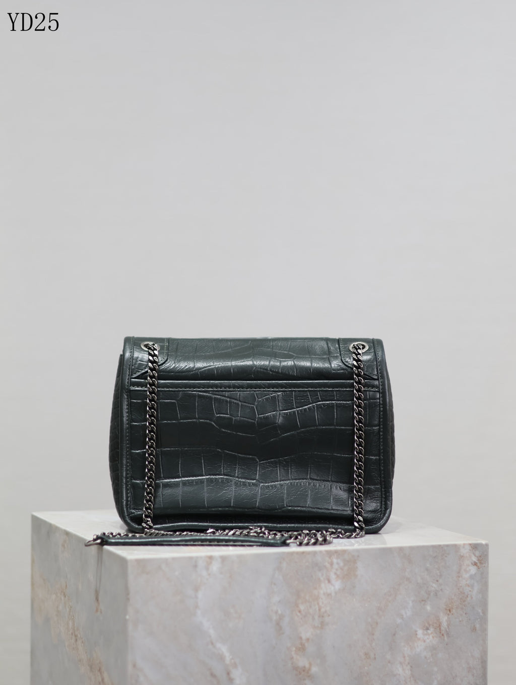 Niki Medium Patent Leather Shoulder Bag