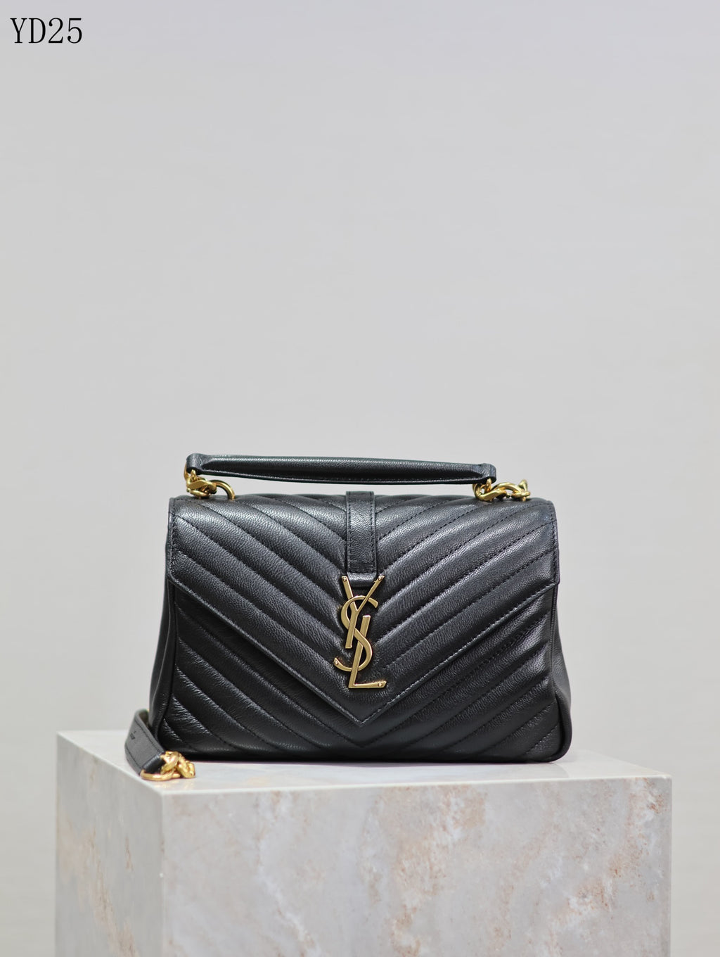 Quilted Leather Collage Bag