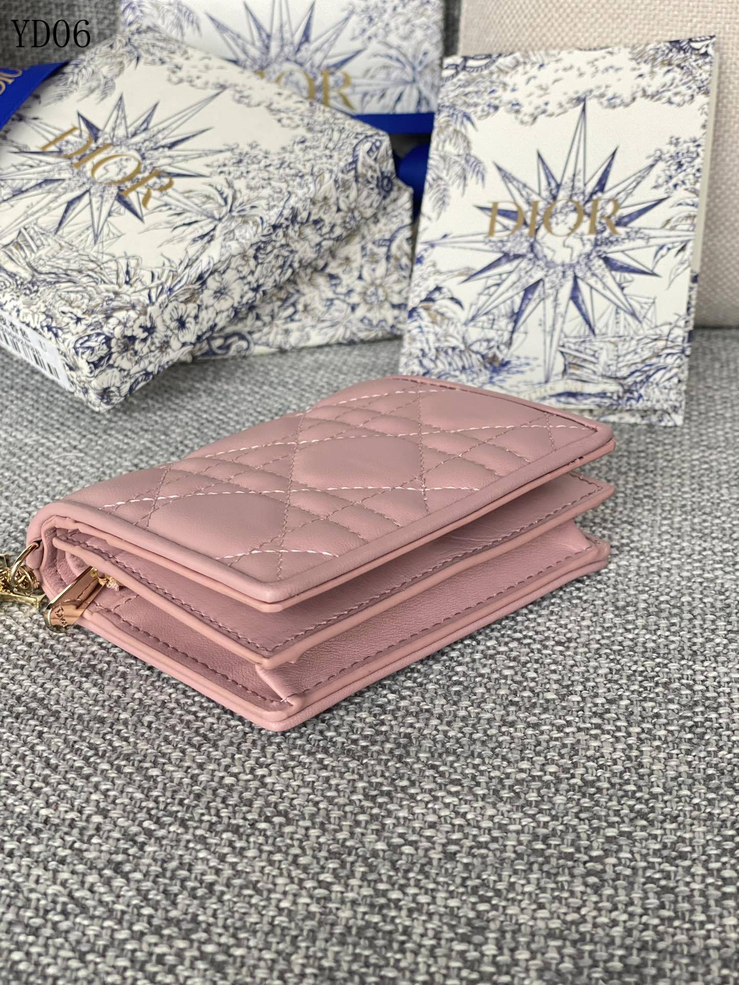 Quilted Leather Wallet