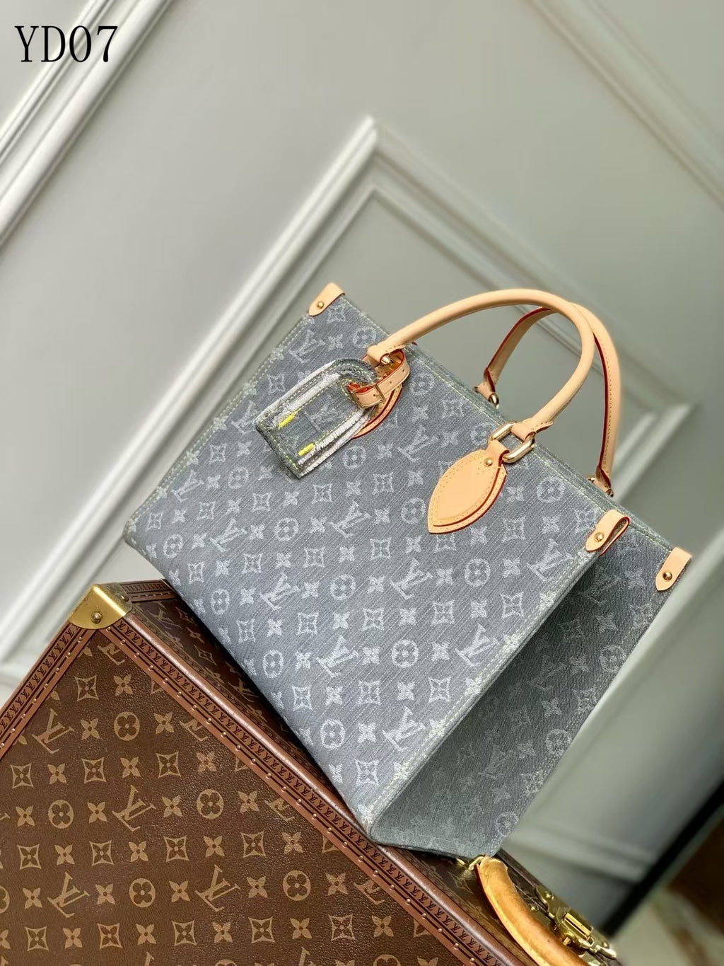 Monogram Denim OnTheGo MM