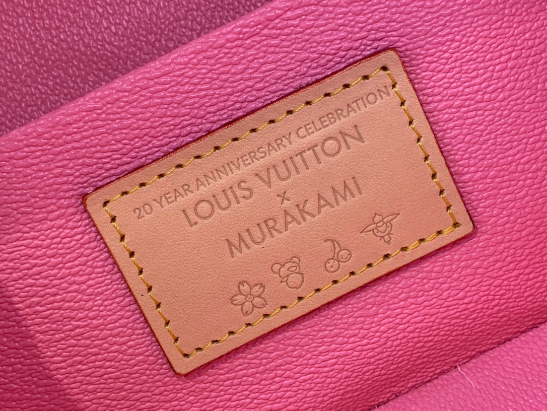 Nice Vanity Case - Cherry Blossom Monogram Bag