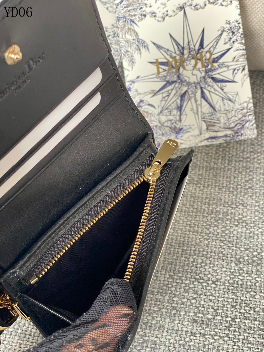 Quilted Leather Wallet