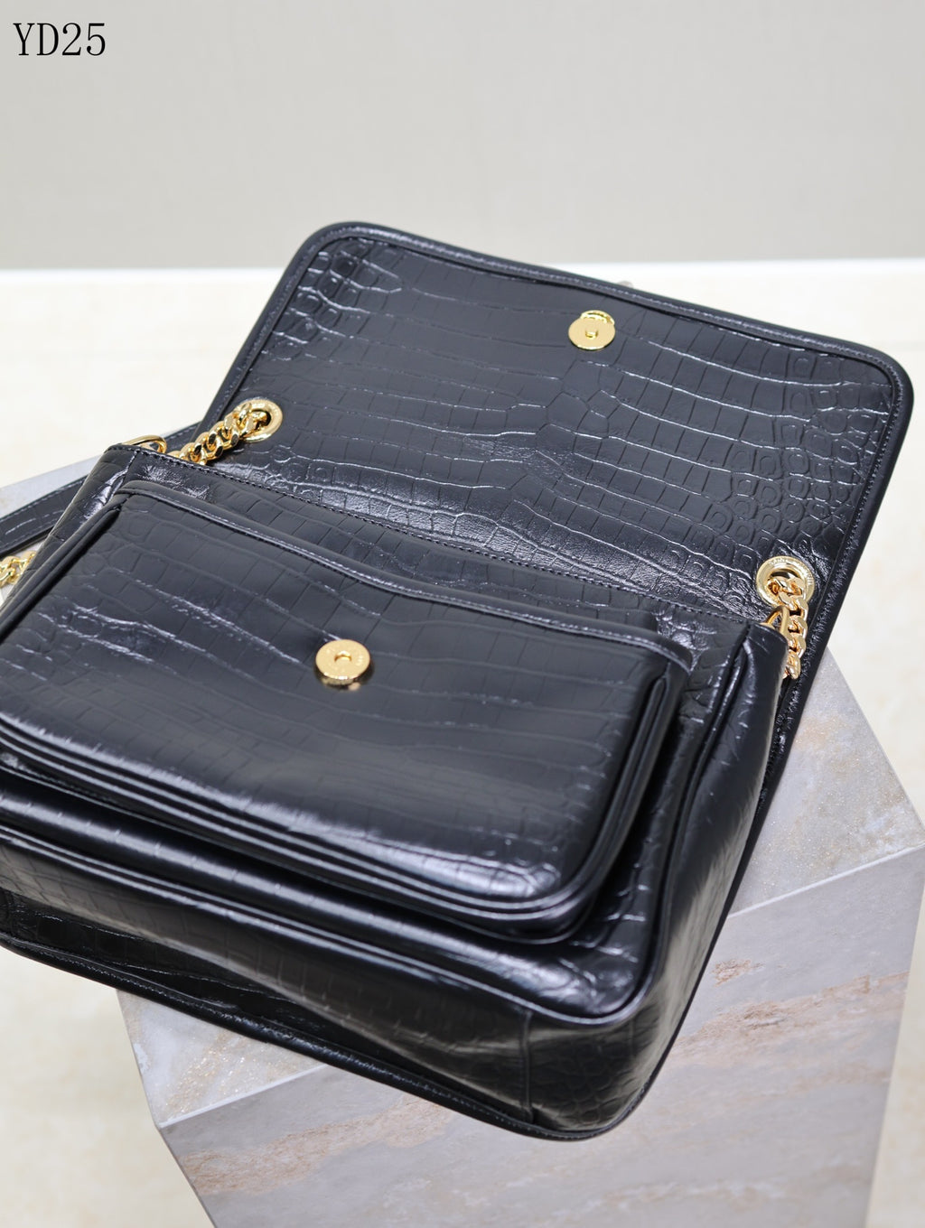 Niki Crocodile Leather Bag