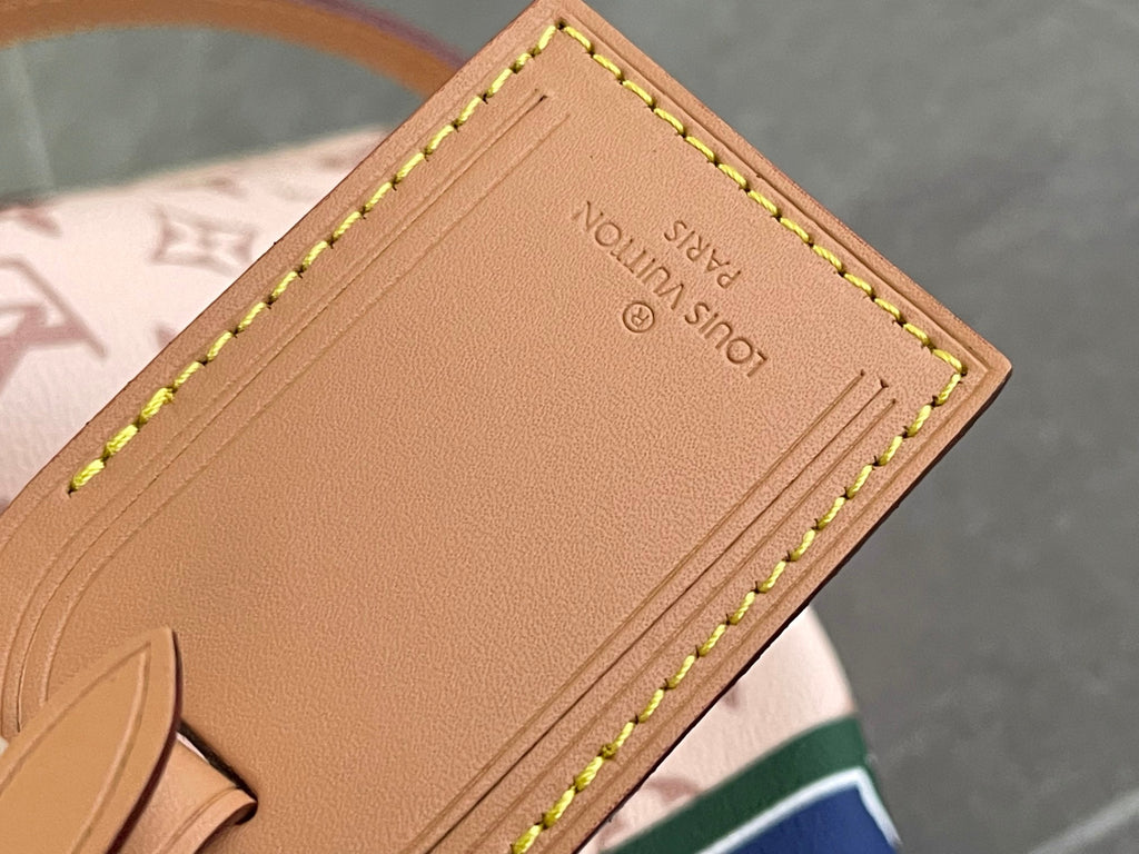 Keepall Bandoulière 50 – Pink Monogram Canvas with Vintage Logo Patch