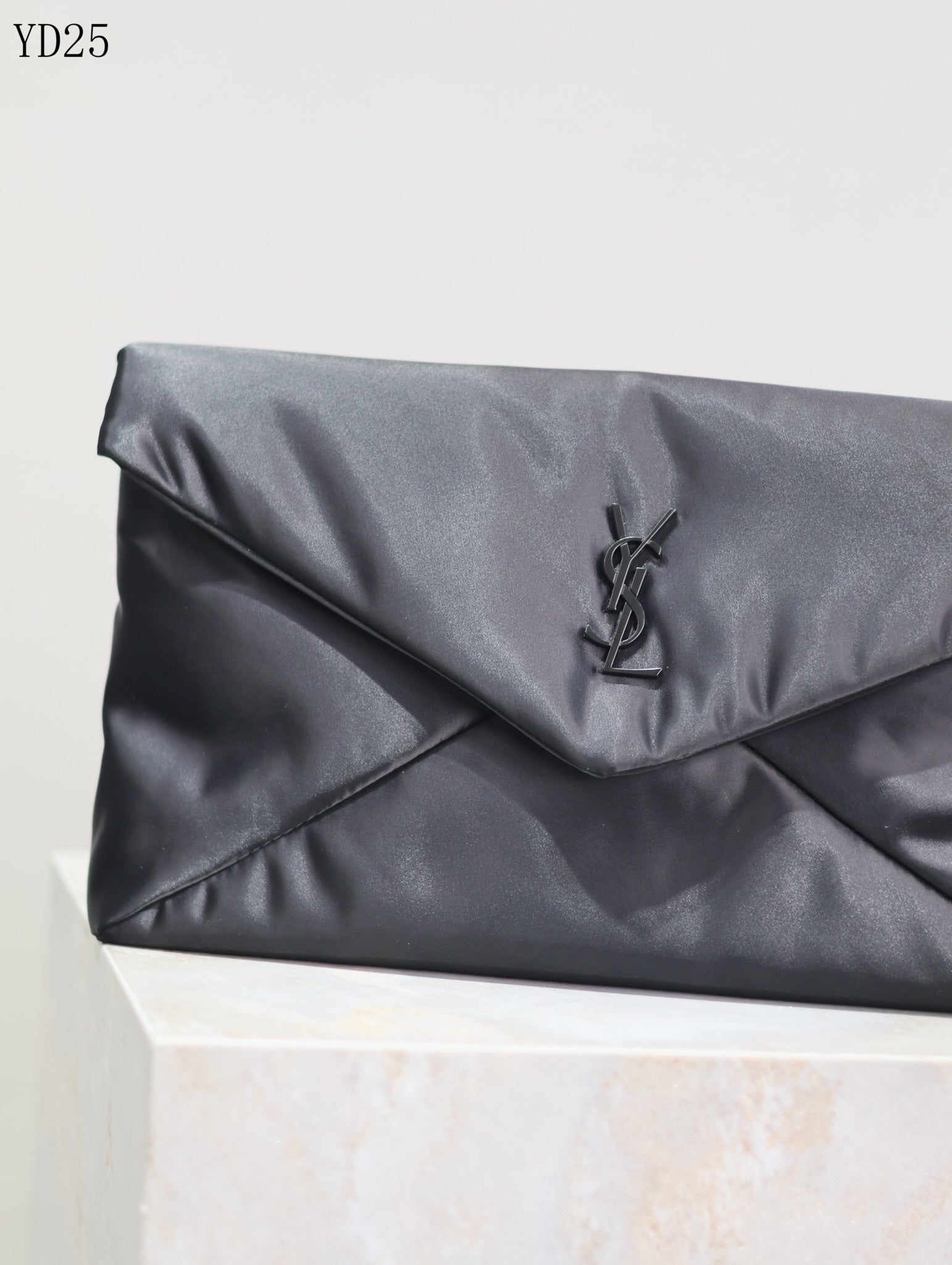 Satin Envelope Clutch Bag
