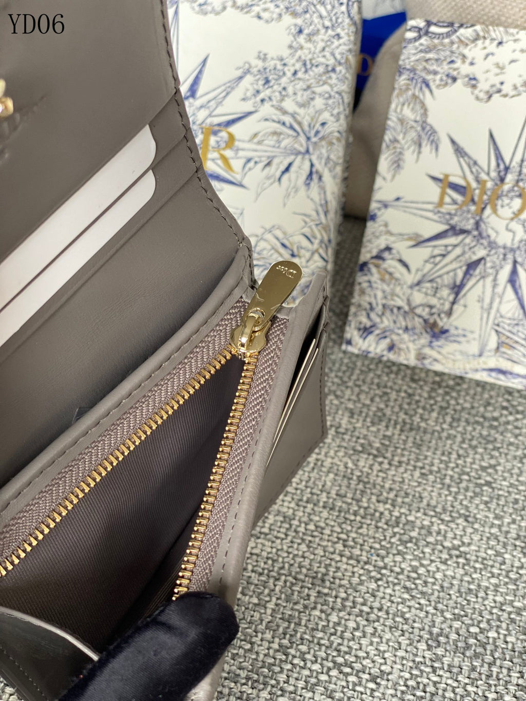 Quilted Leather Wallet