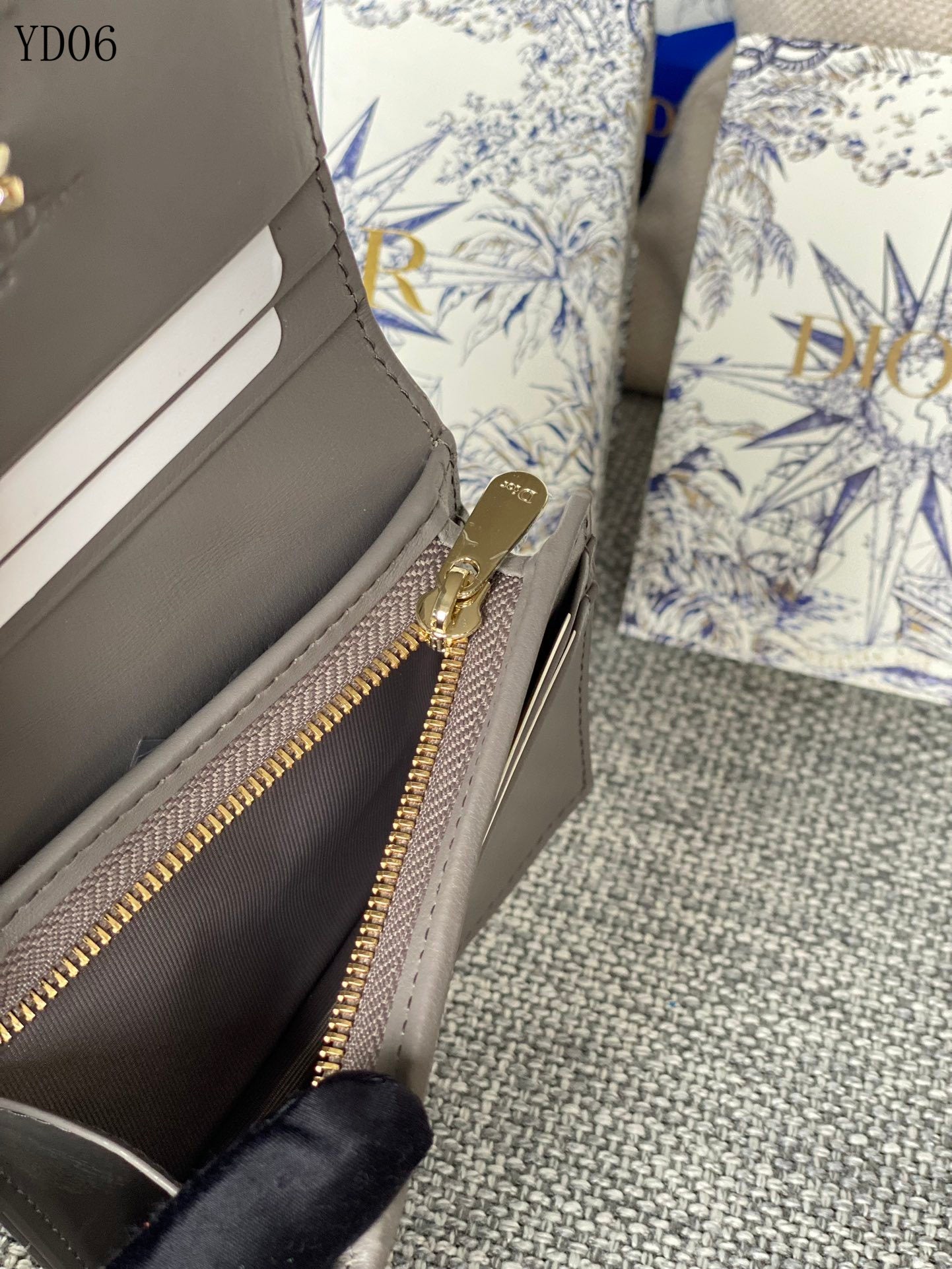 Quilted Leather Wallet