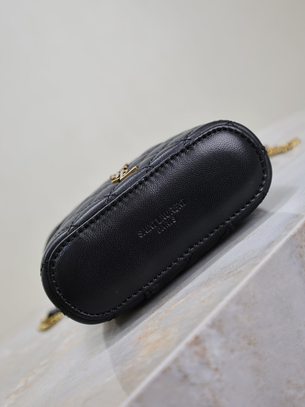 Vanity Quilted Leather Bag