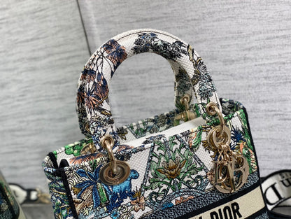 Embroidered Canvas Tote Bag