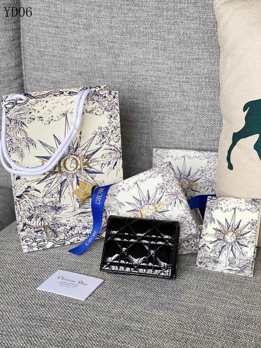 Quilted Leather Wallet