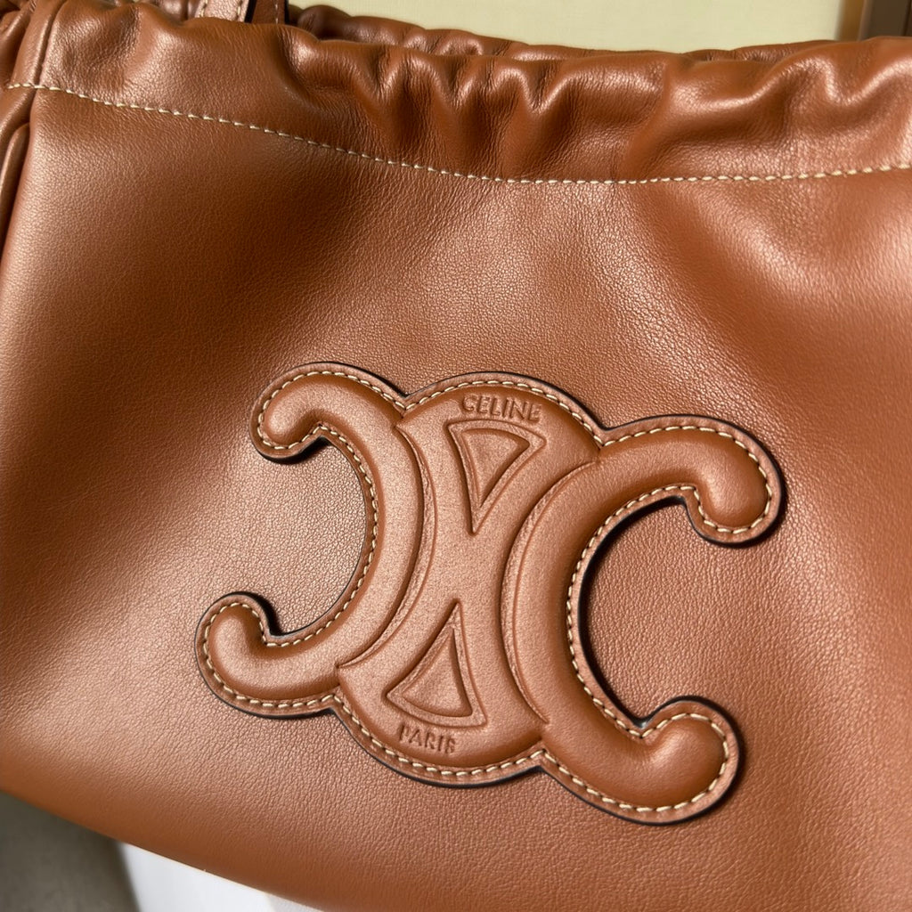 Small Cabas Drawstring Tote Bag