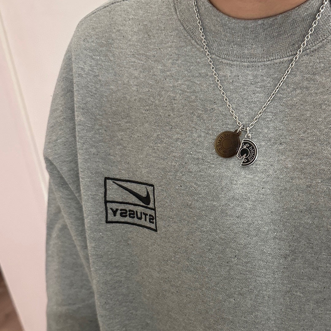 Carrousel Pendant Necklace with Bullhorn OT Clasp