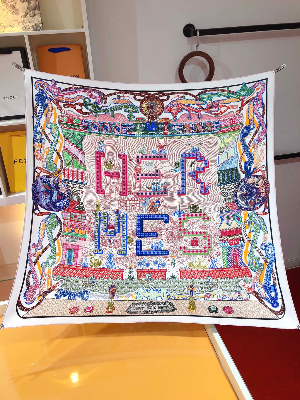 Super Silk Quest Scarf 90