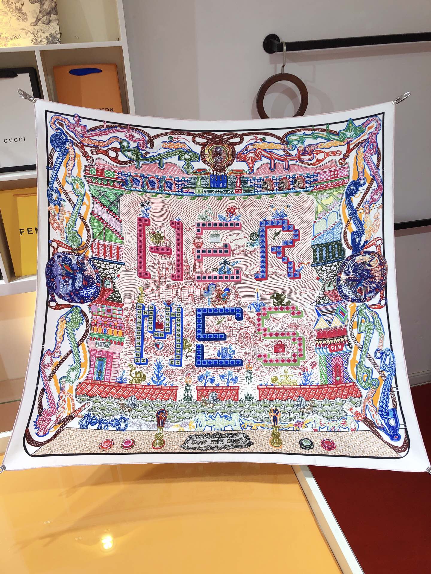 Super Silk Quest Scarf 90