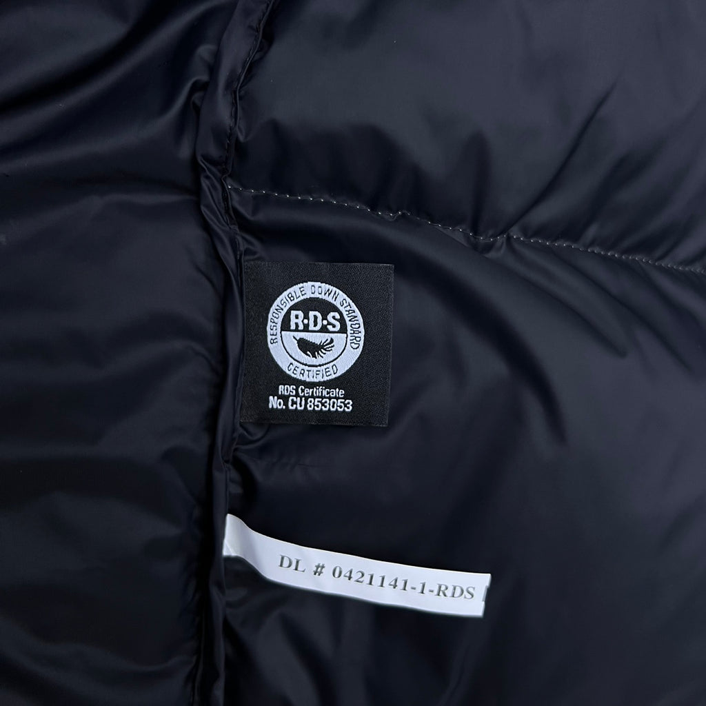 Large Check Series Down Jacket