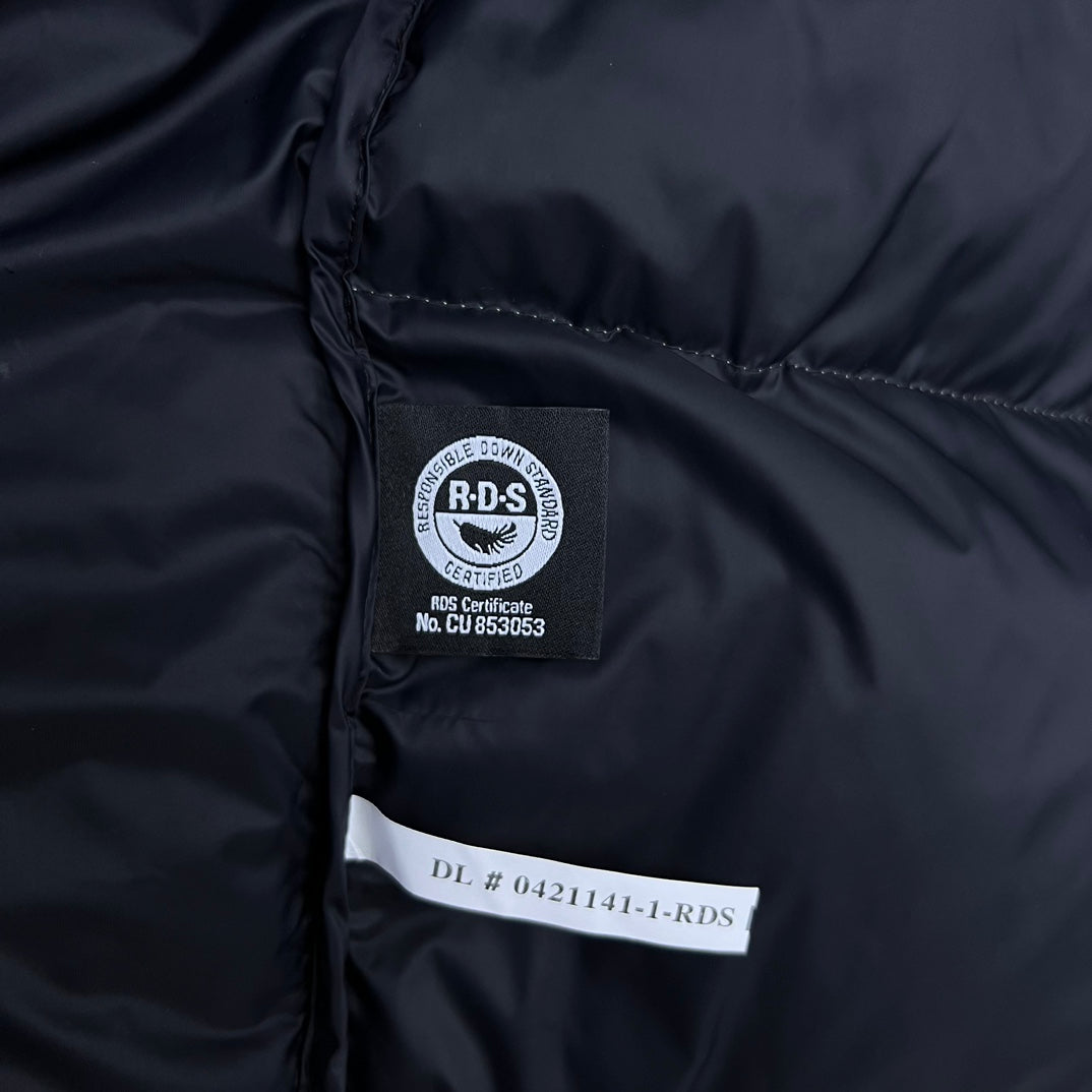 Large Check Series Down Jacket