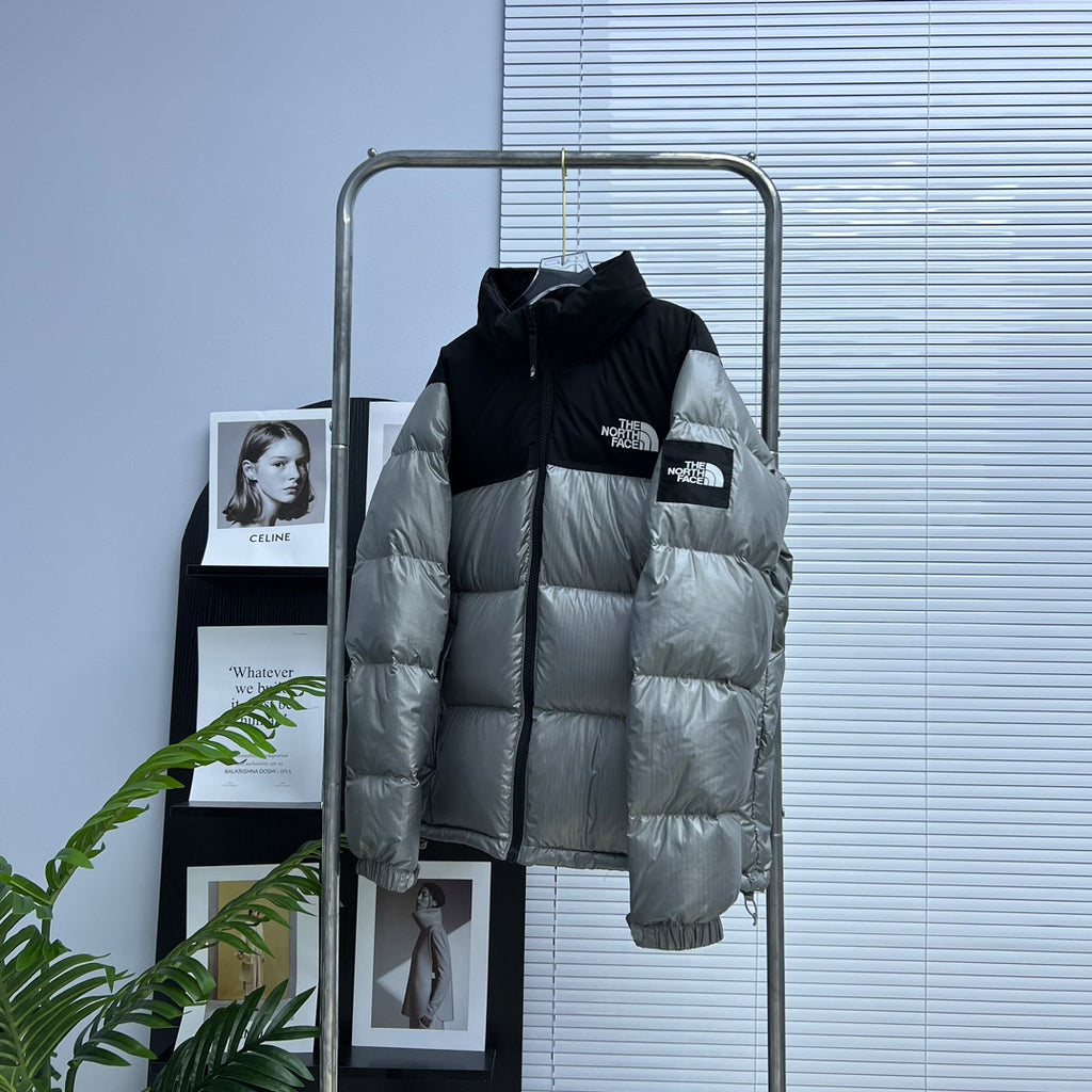 Large Check Series Down Jacket