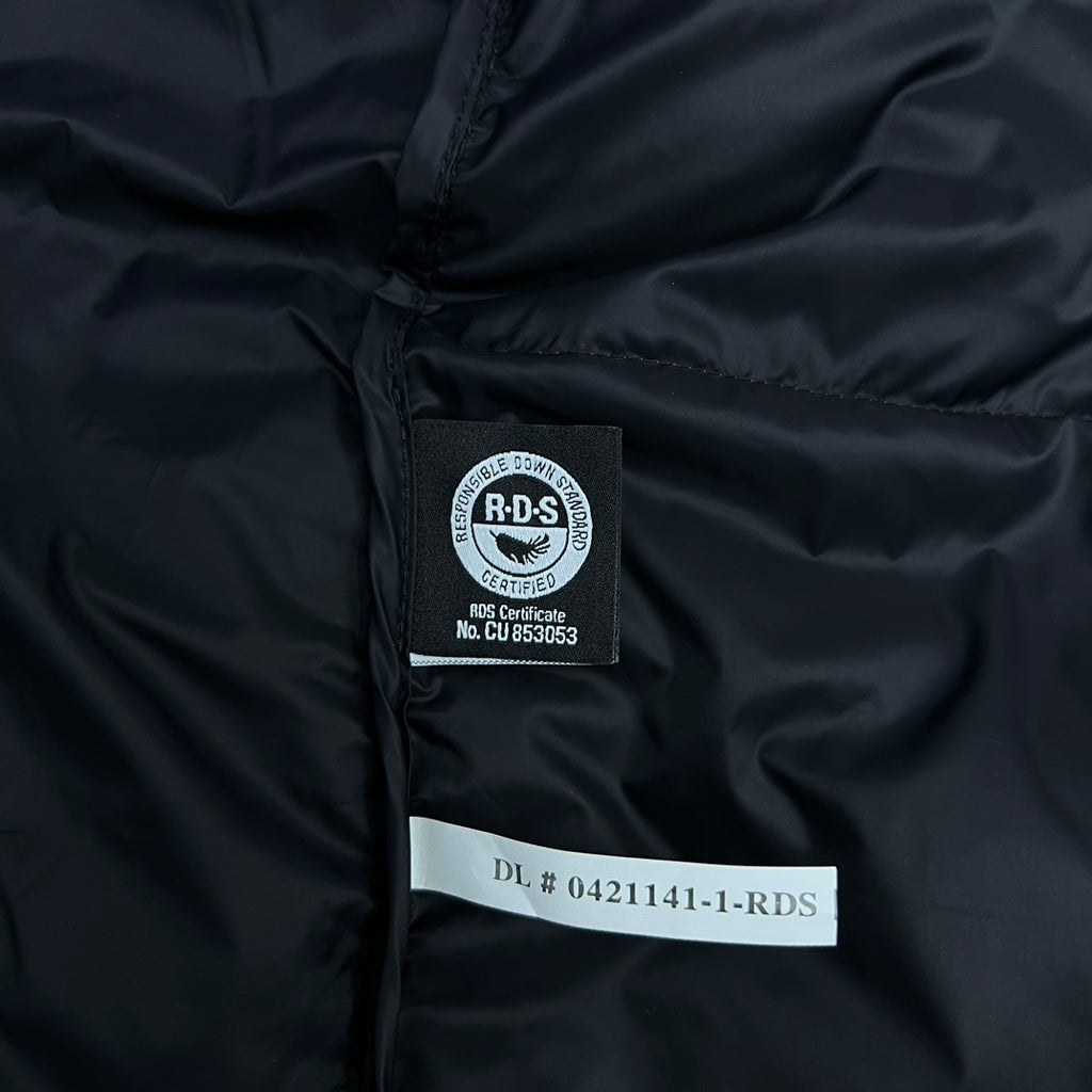 Large Check Series Down Jacket
