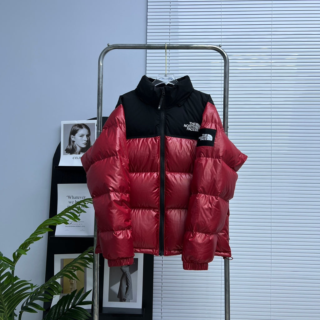 Large Check Series Down Jacket
