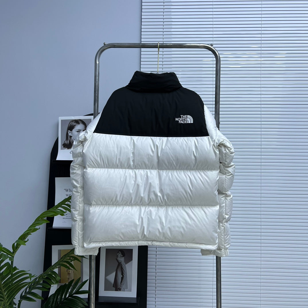 Large Check Series Down Jacket