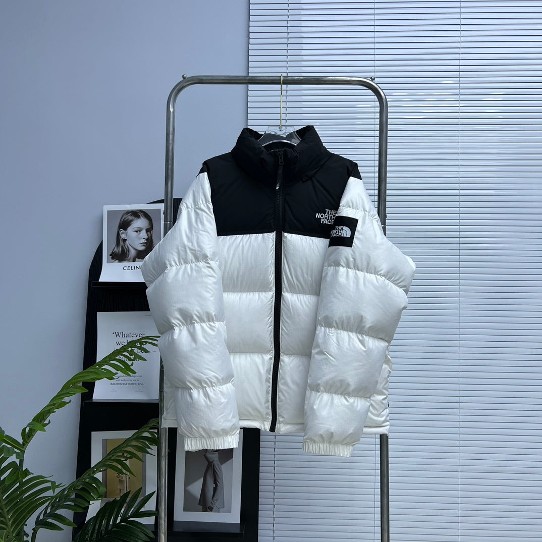 Large Check Series Down Jacket
