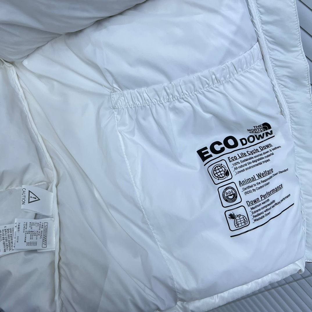 Large Check Series Down Jacket