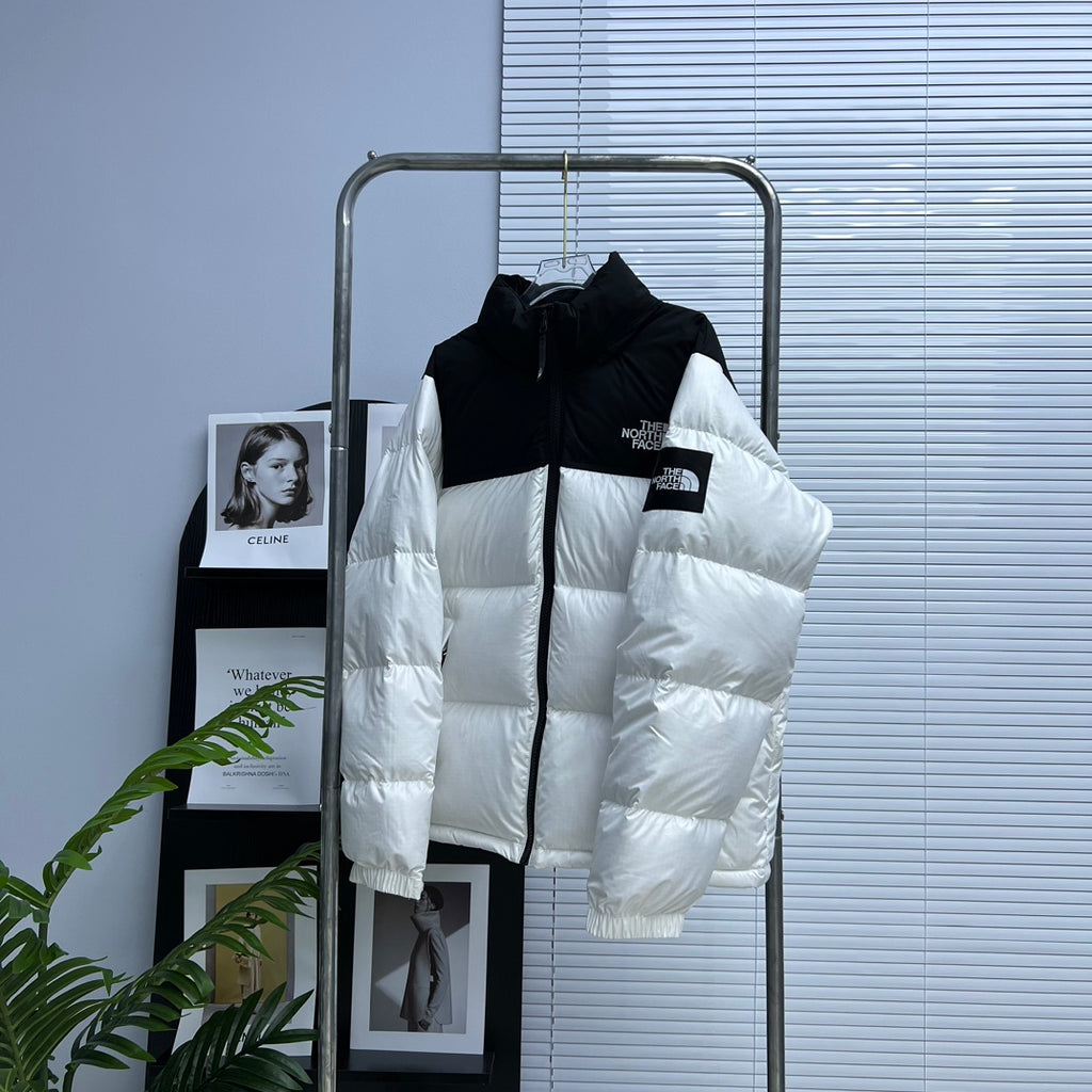 Large Check Series Down Jacket