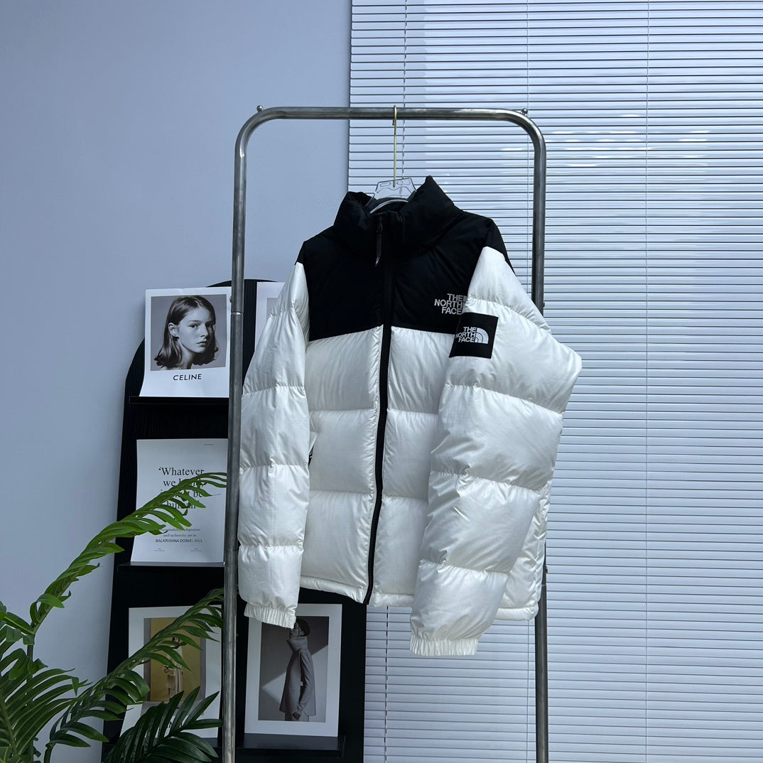 Large Check Series Down Jacket