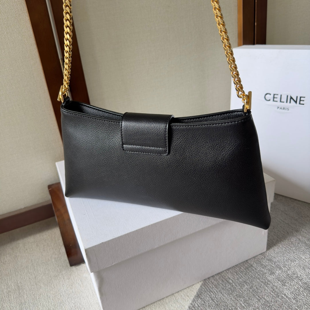 Triomphe Soft Calfskin Shoulder Bag