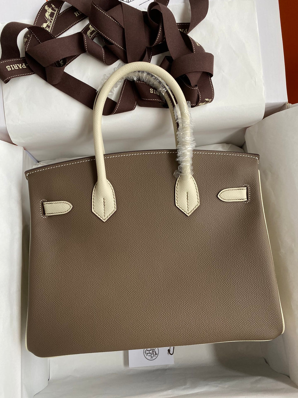 Birkin 30 Two-Tone Epsom Leather Bag
