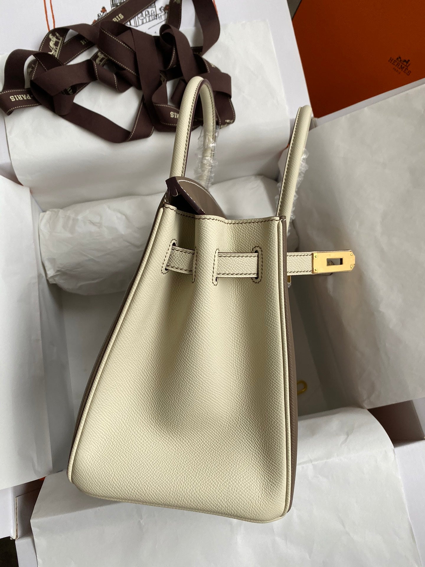 Birkin 30 Two-Tone Epsom Leather Bag