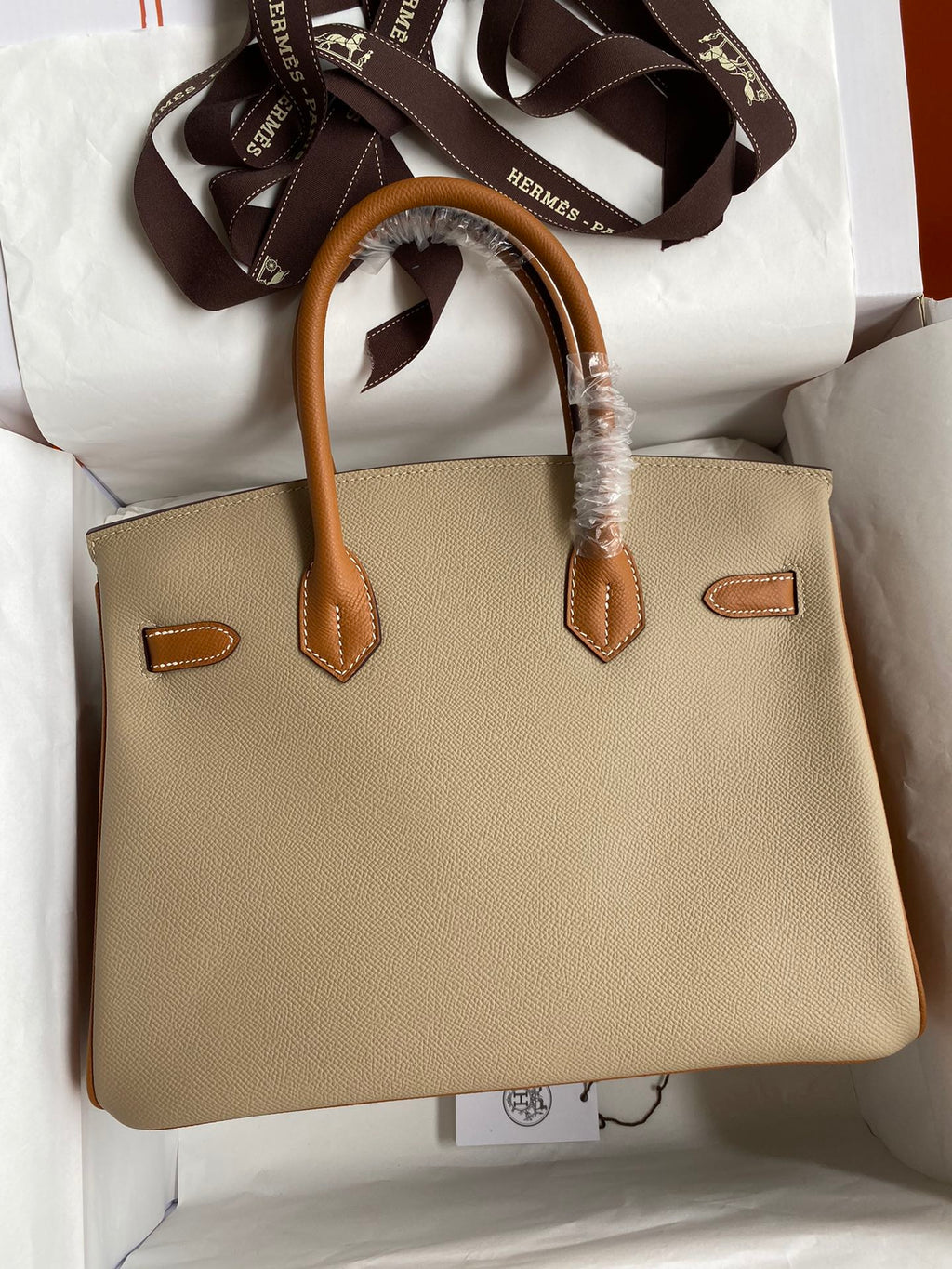 Birkin 30 Two-Tone Epsom Leather Bag