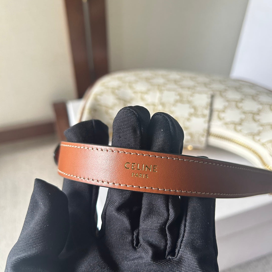 Ava Triomphe Canvas Underarm Bag