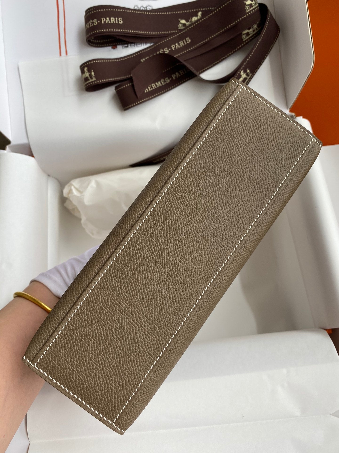 Mini Kelly 22cm Epsom Leather Handbag