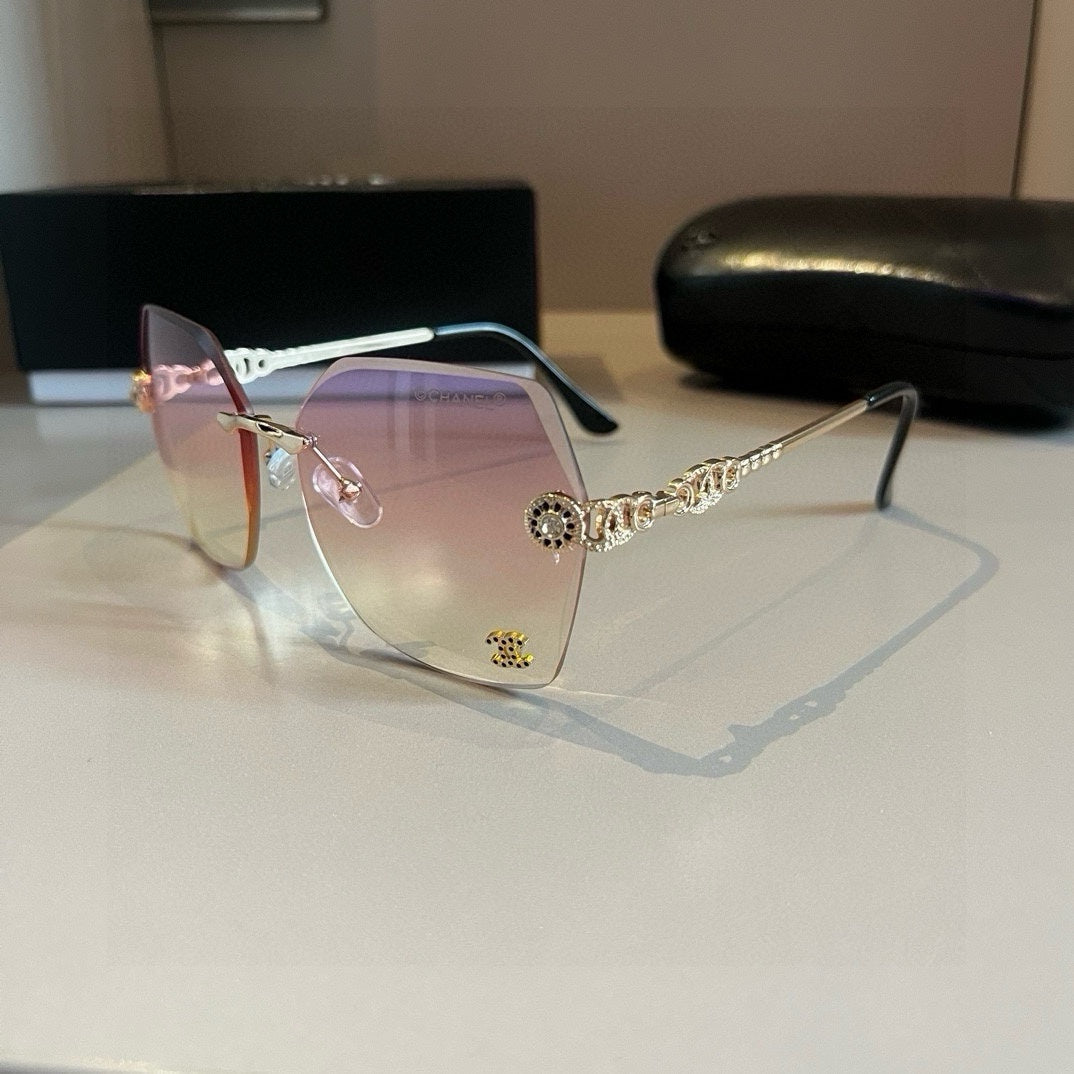 Luxury Rimless Sunglasses