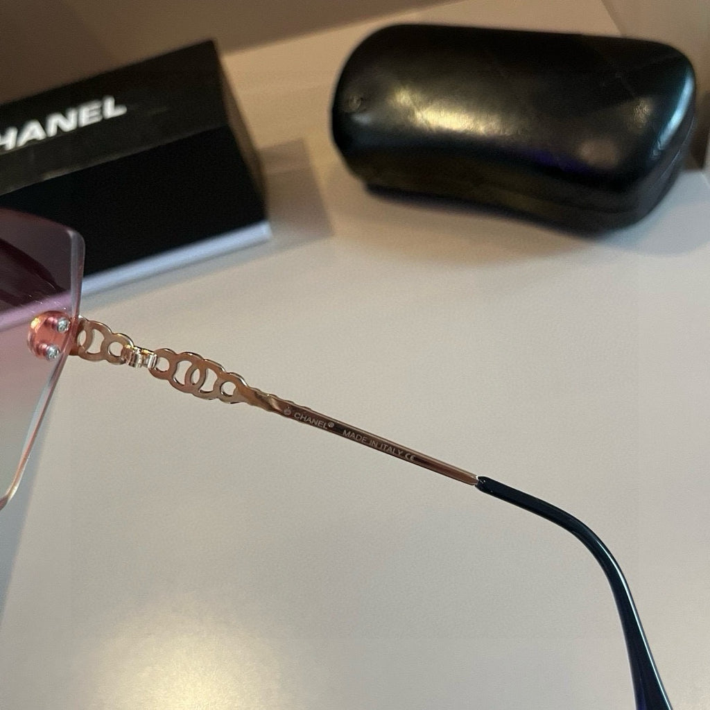 Luxury Rimless Sunglasses