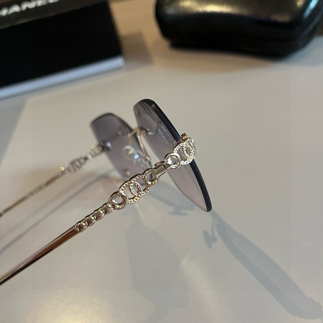 Luxury Rimless Sunglasses