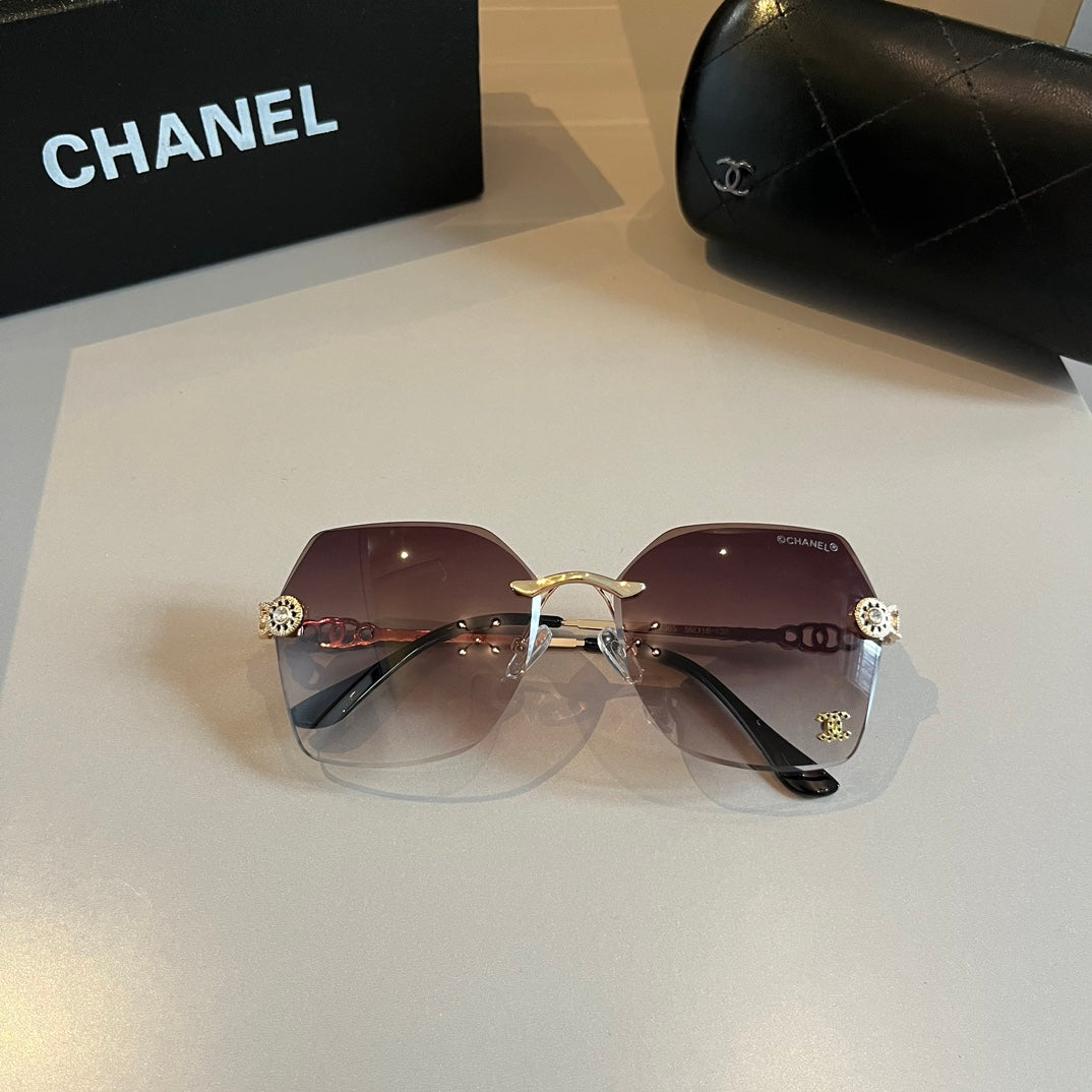 Luxury Rimless Sunglasses