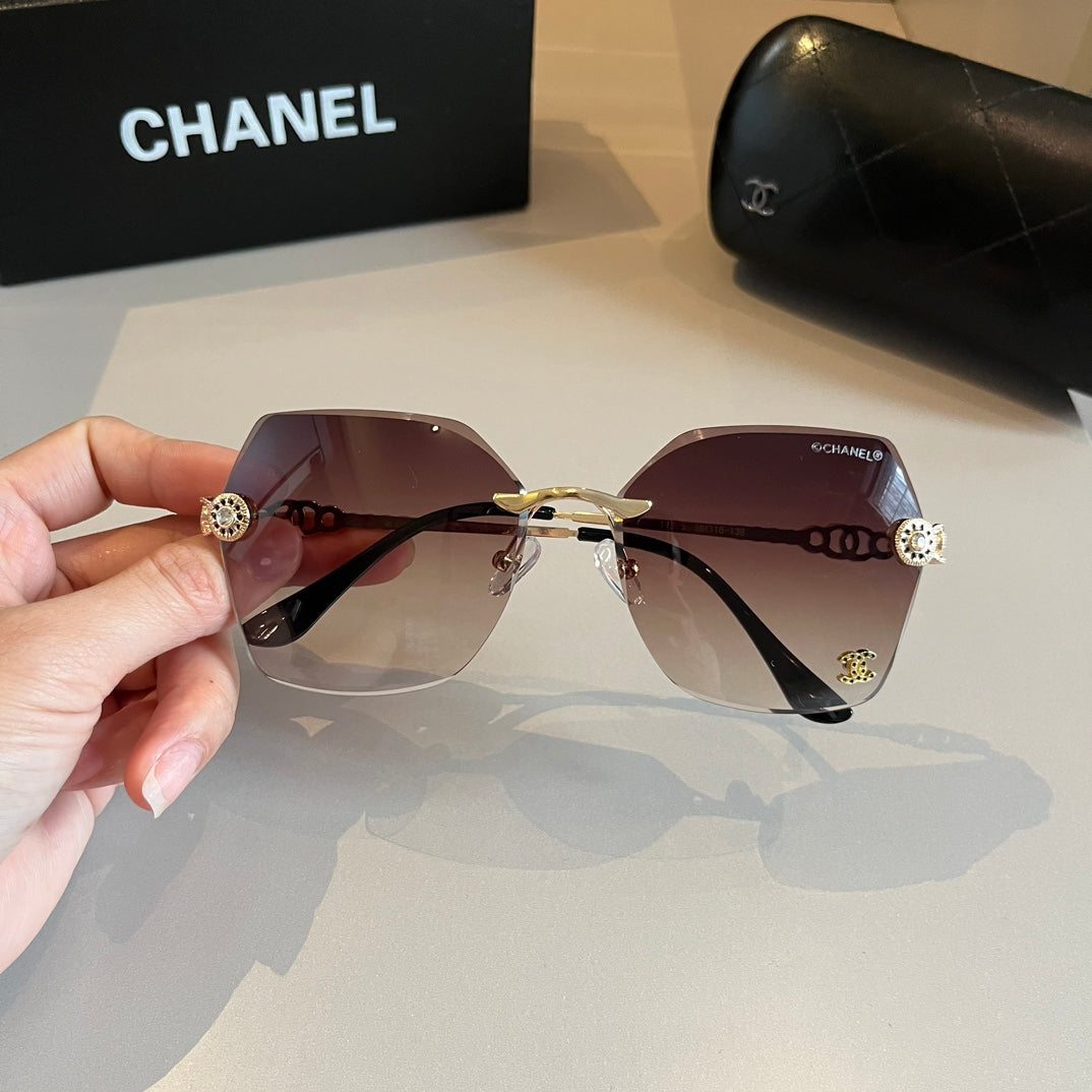 Luxury Rimless Sunglasses