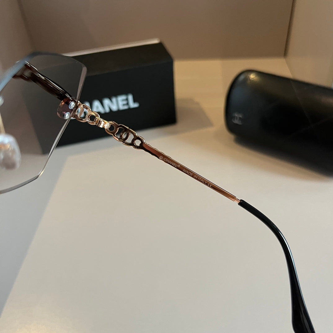 Luxury Rimless Sunglasses