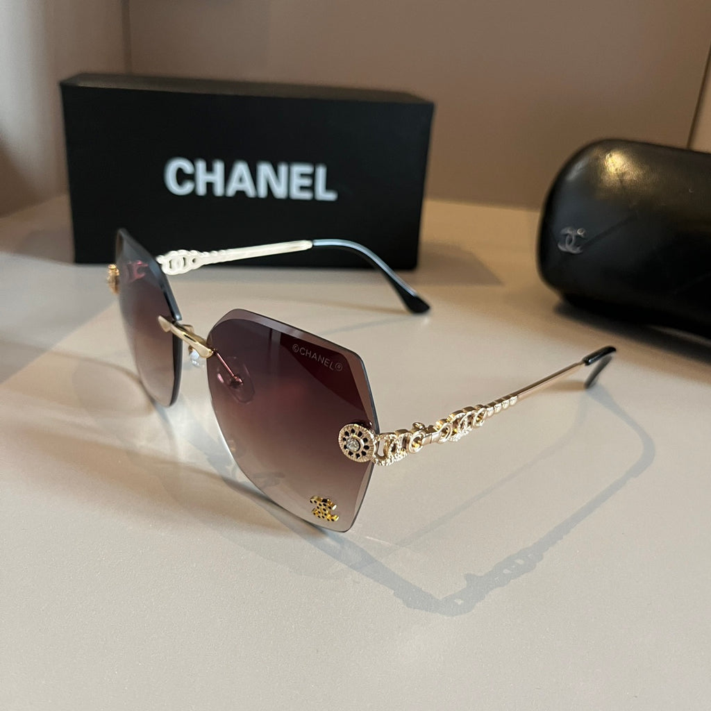 Luxury Rimless Sunglasses