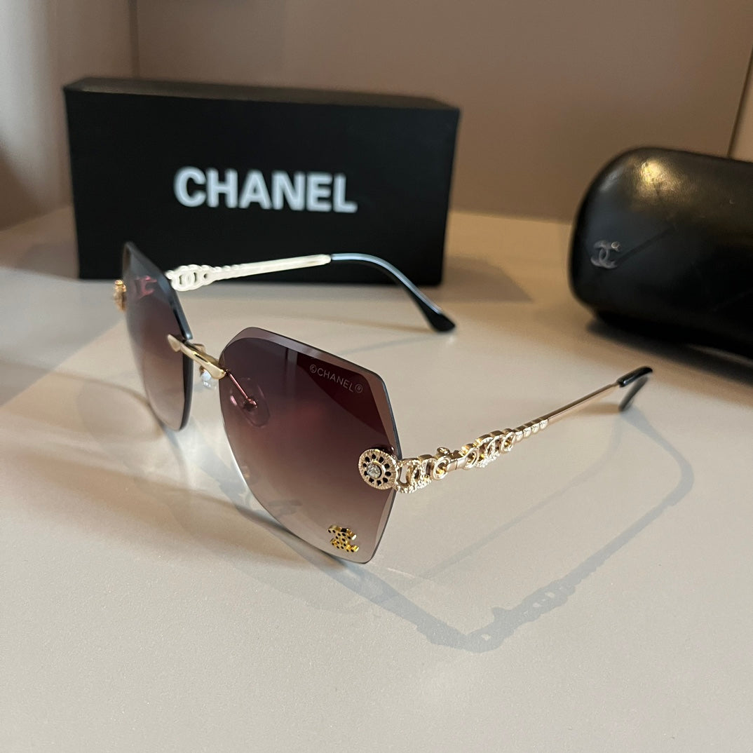 Luxury Rimless Sunglasses