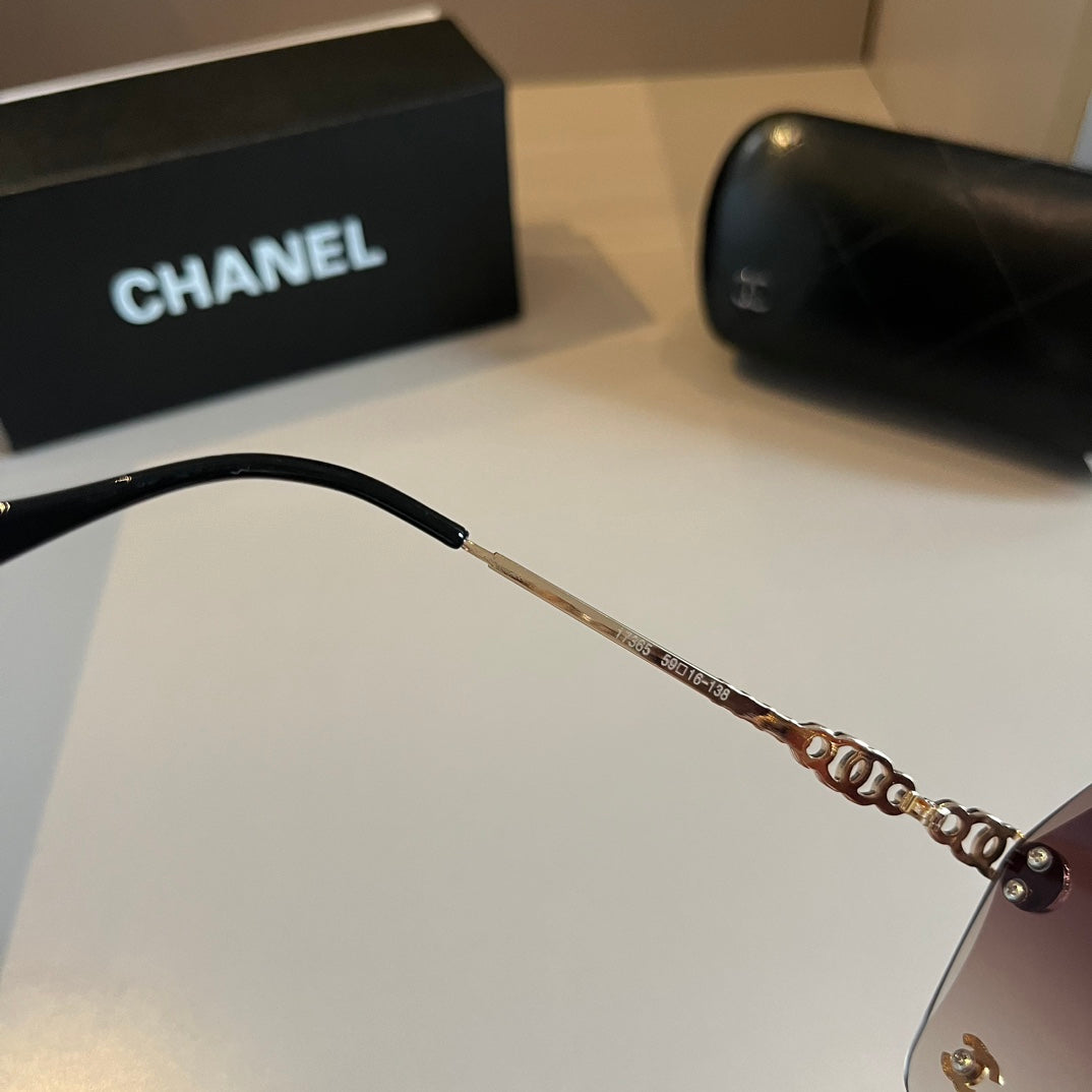 Luxury Rimless Sunglasses