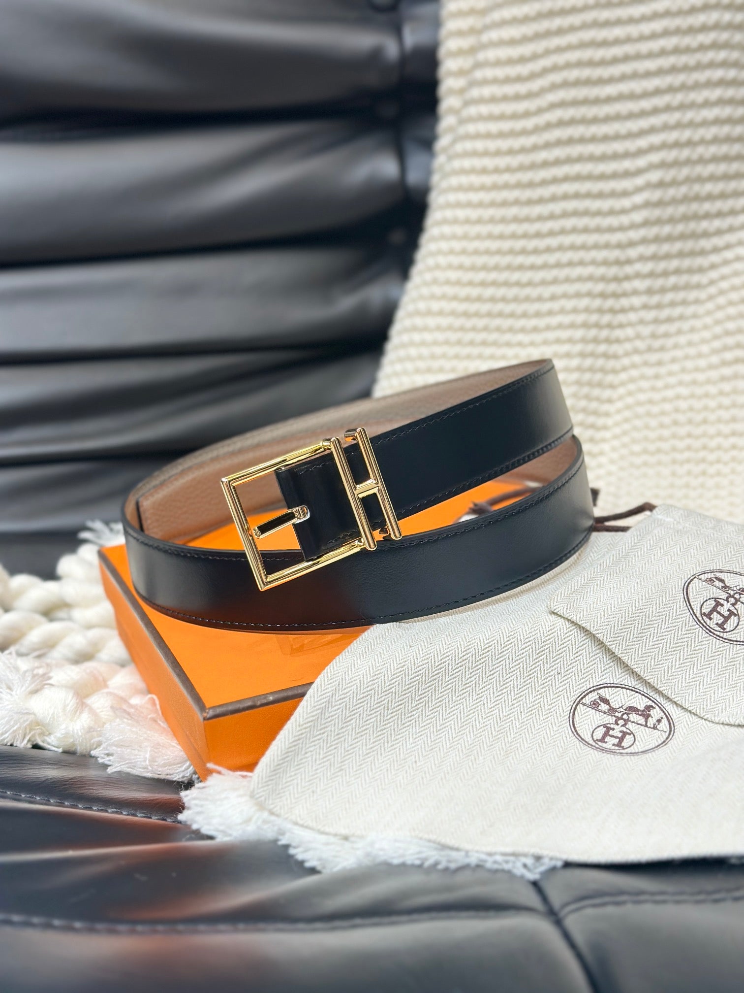 Cape Cod 32 Reversible Leather Belt – 32mm