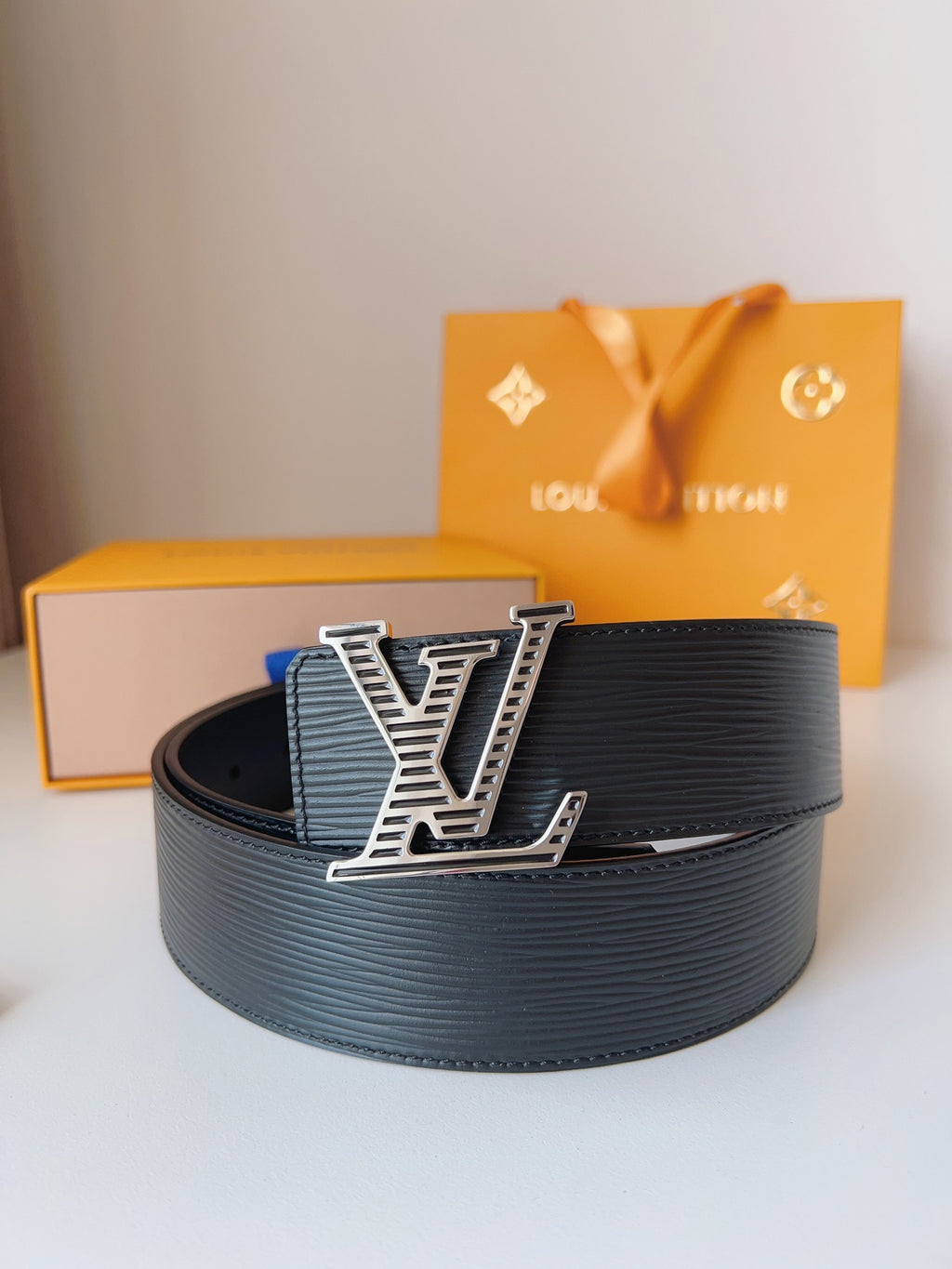 Epi Leather LV Initiales Belt