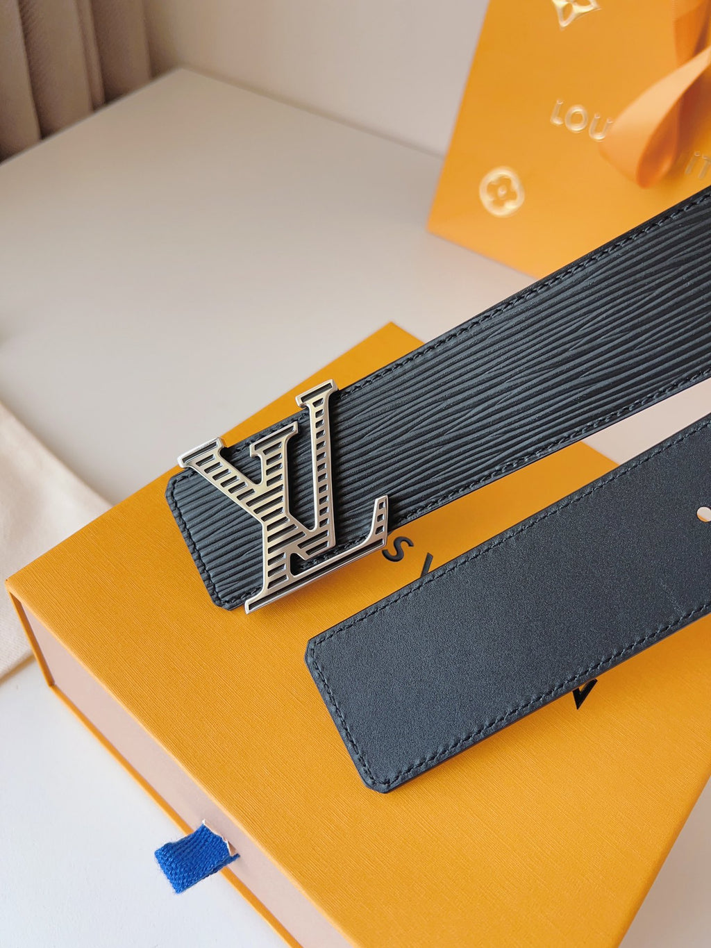 Epi Leather LV Initiales Belt