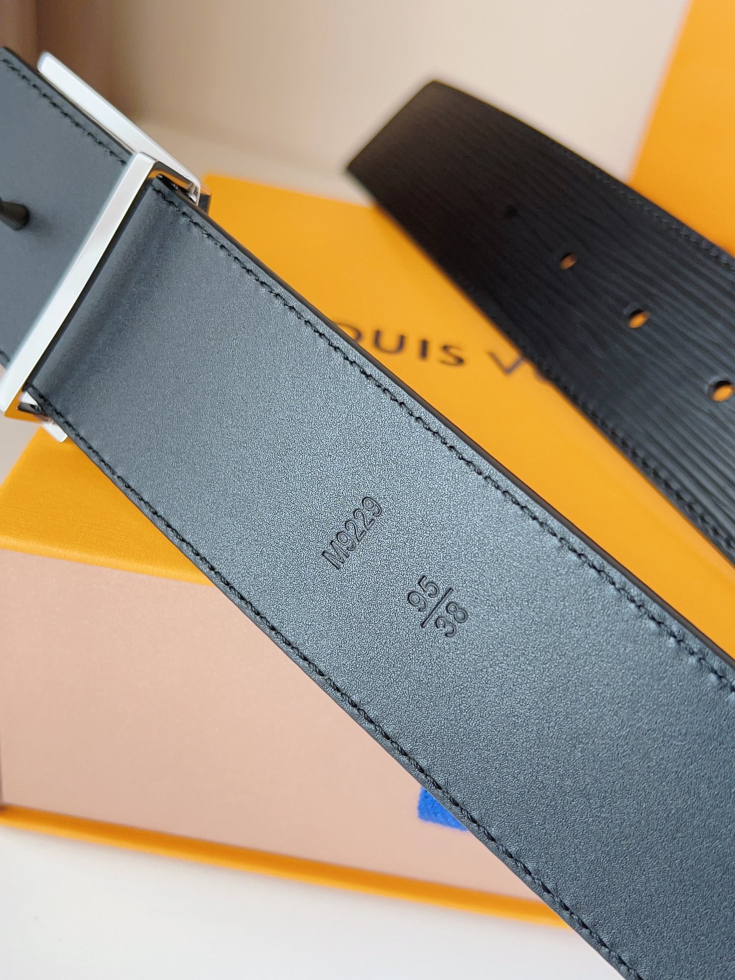 Epi Leather LV Initiales Belt