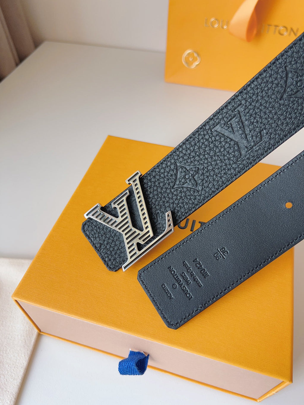 Monogram Leather Belt