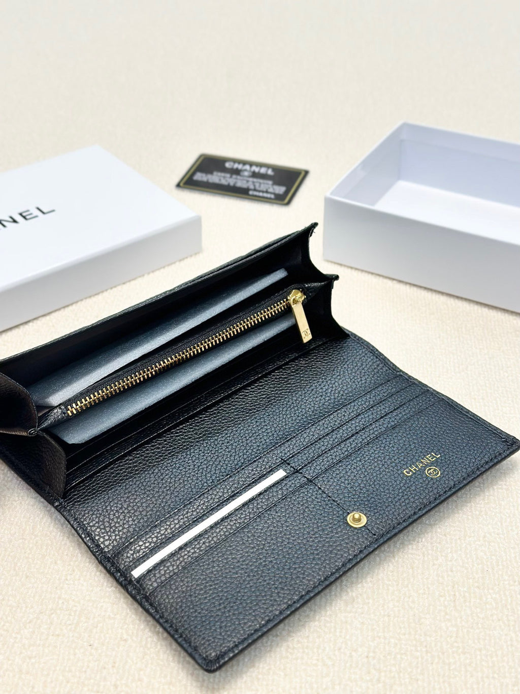 Classic Quilted Leather Wallet